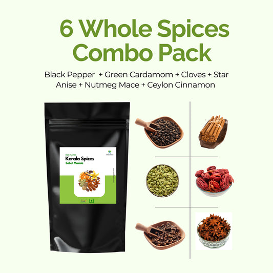 6 Whole Spices Combo Pack